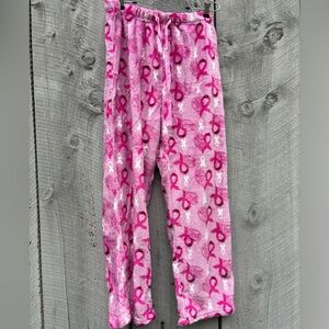 Hotel Spa sponsor of National Breast Cancer Foundation pink ribbon pants size 1X